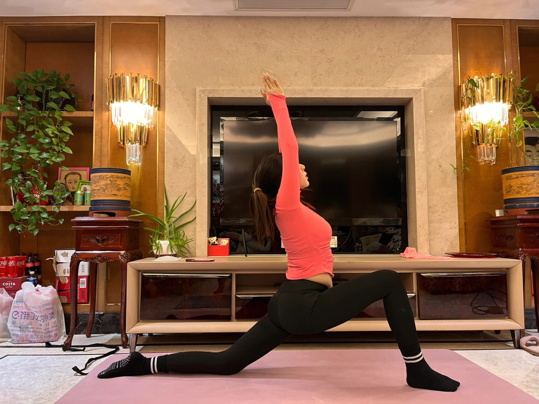 【低位新月式合集】北京上门瑜伽私教课,在家就可以美美的运动