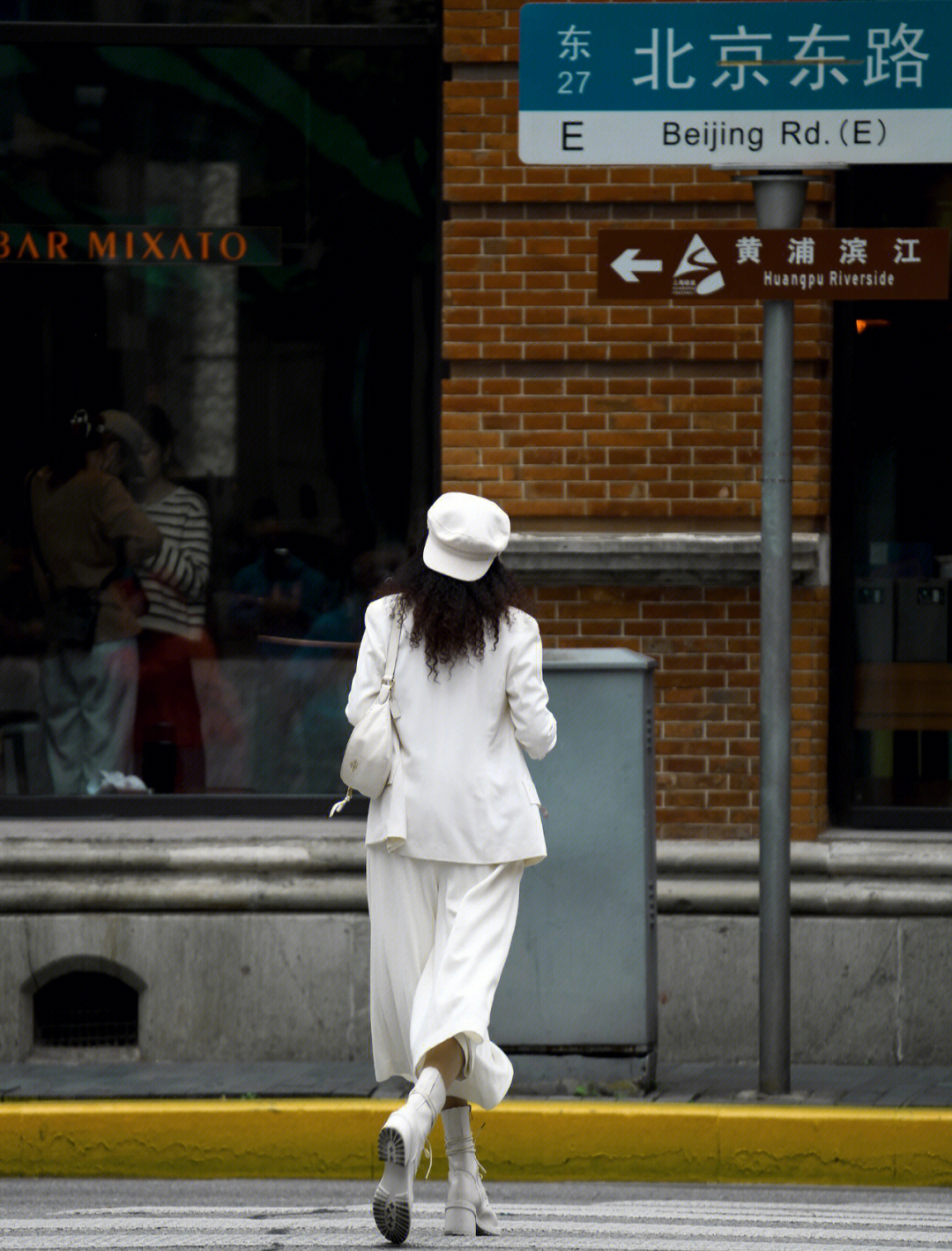 上海街拍外滩街拍