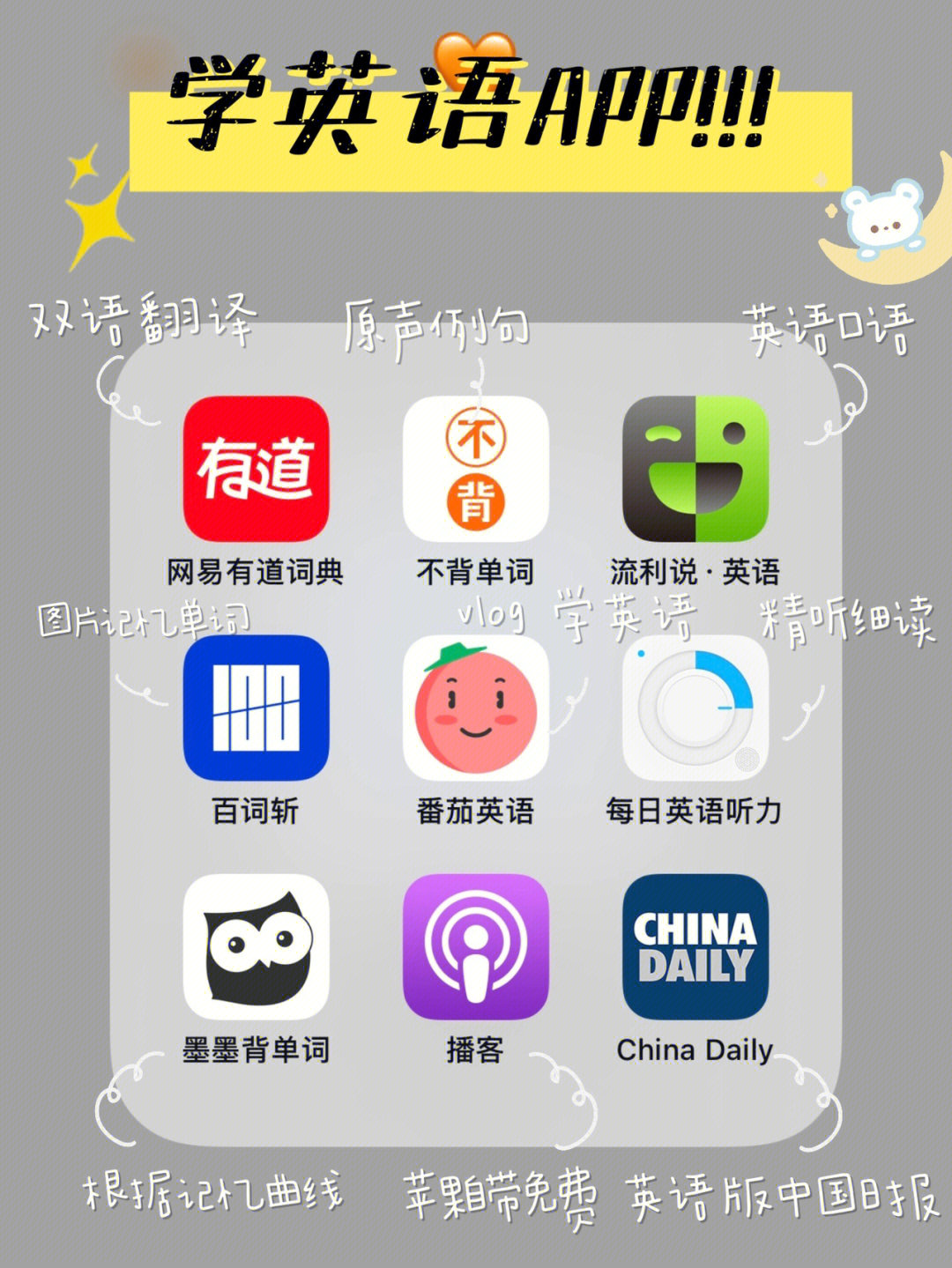 0基础学英语必备app