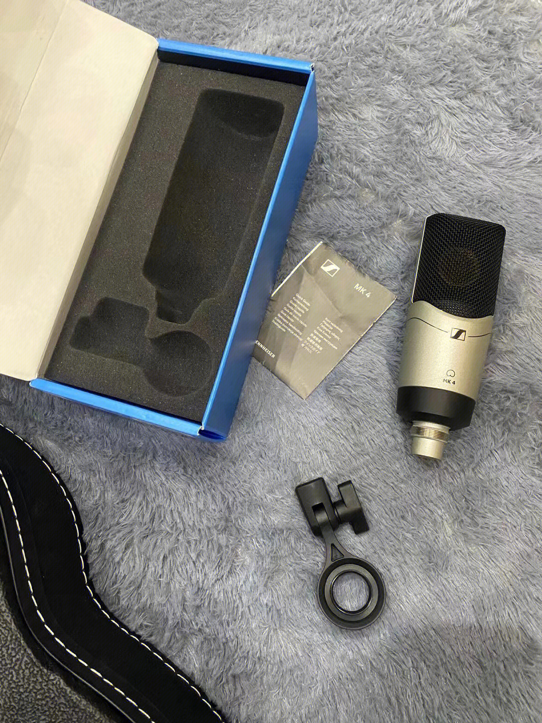 出一支sennheiser 森海塞尔mk4 电容话筒,德国产