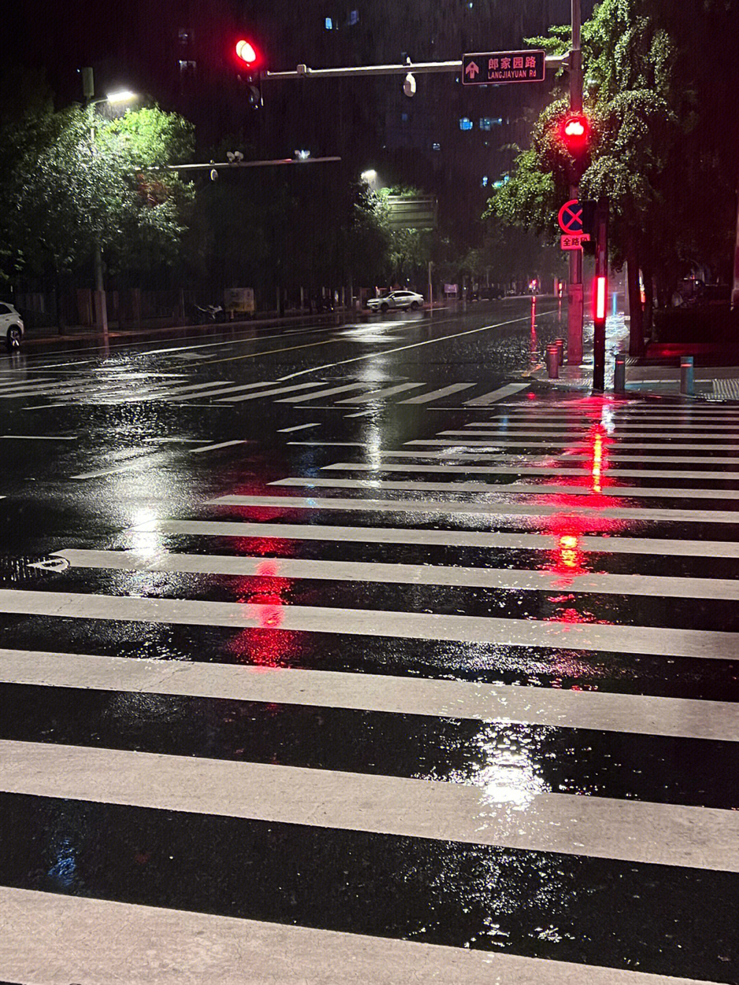 下雨天喜欢一个人走夜路