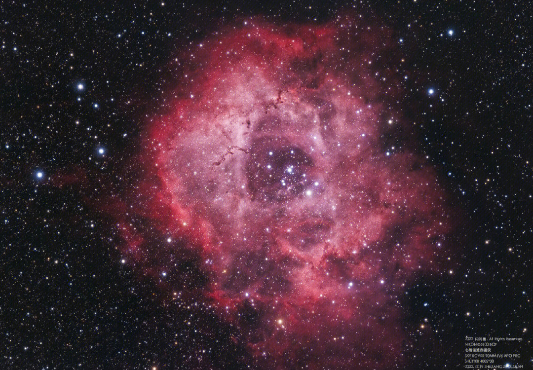 ngc2237玫瑰星云深空摄影