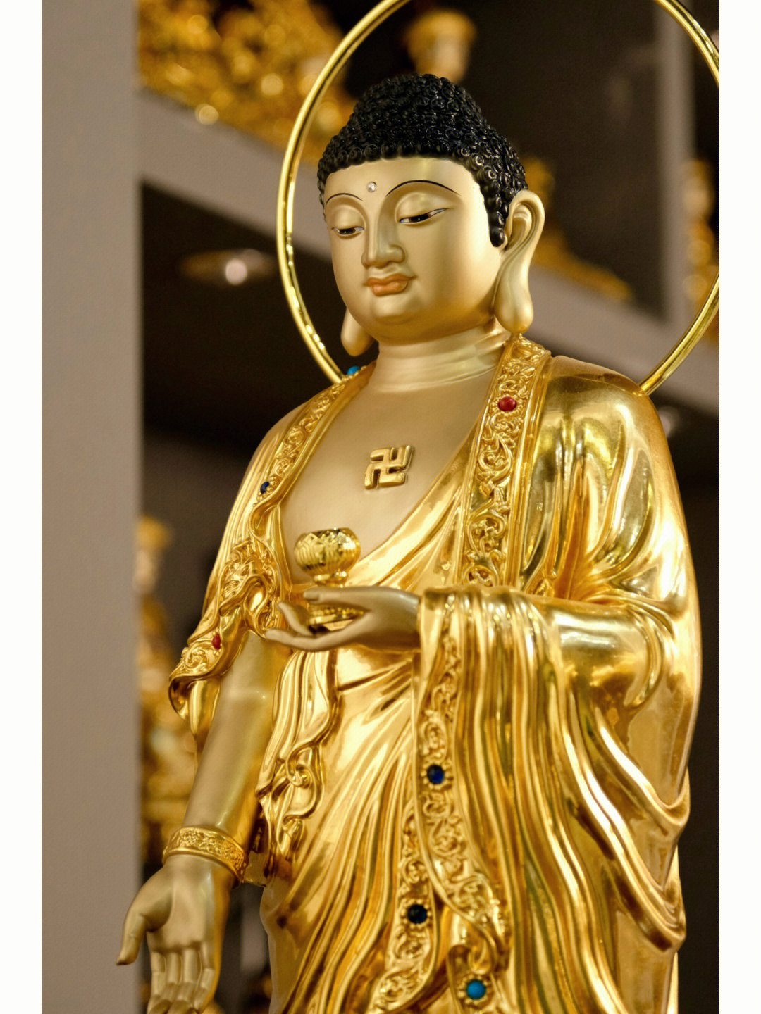 阿弥陀佛佛像的特点图片