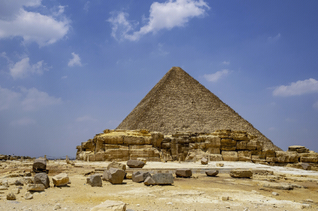 埃及最大金字塔面积图片