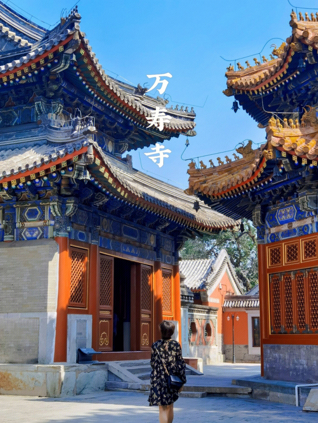 北京万寿寺俯视图图片