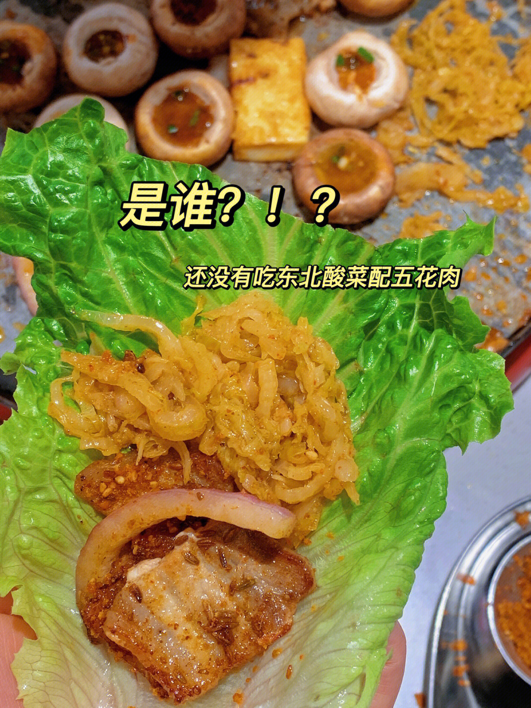 东北烤肉酸菜喂料图片