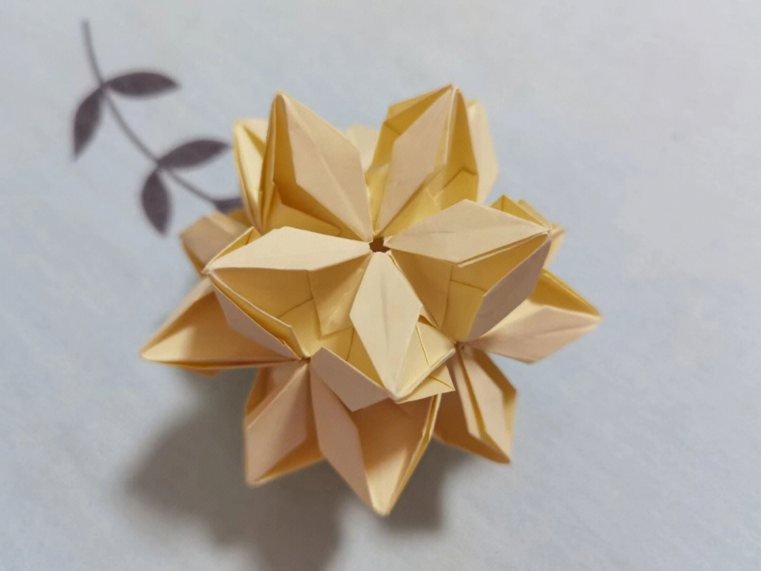 折纸花球