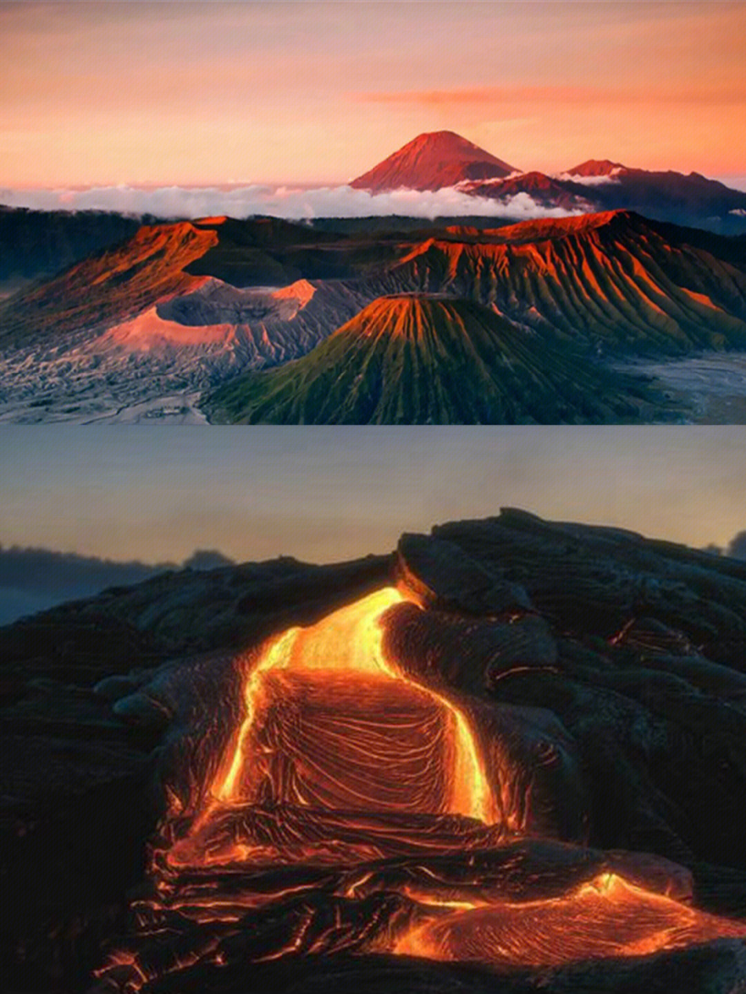 日本最大火山图片