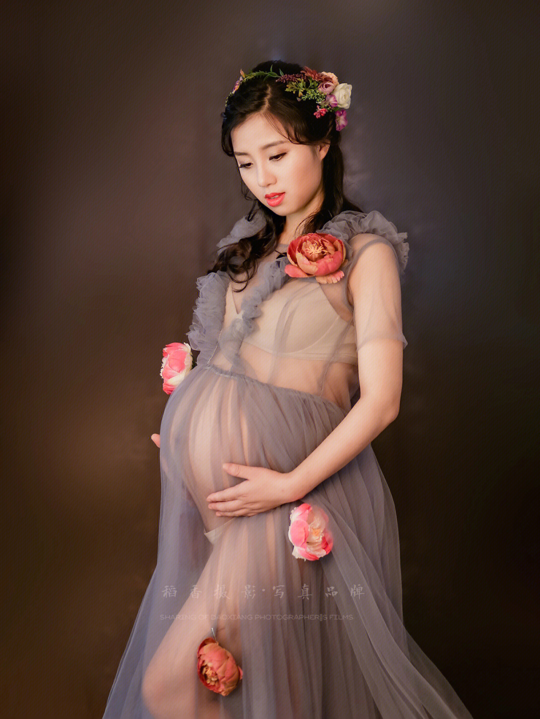 孕妇艺术照北京图片