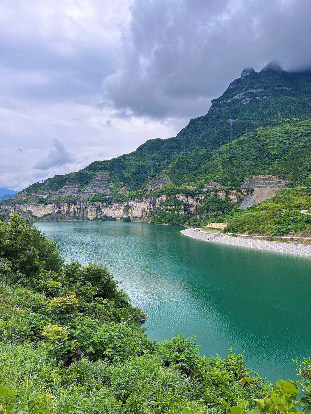 重庆金山湖水库图片