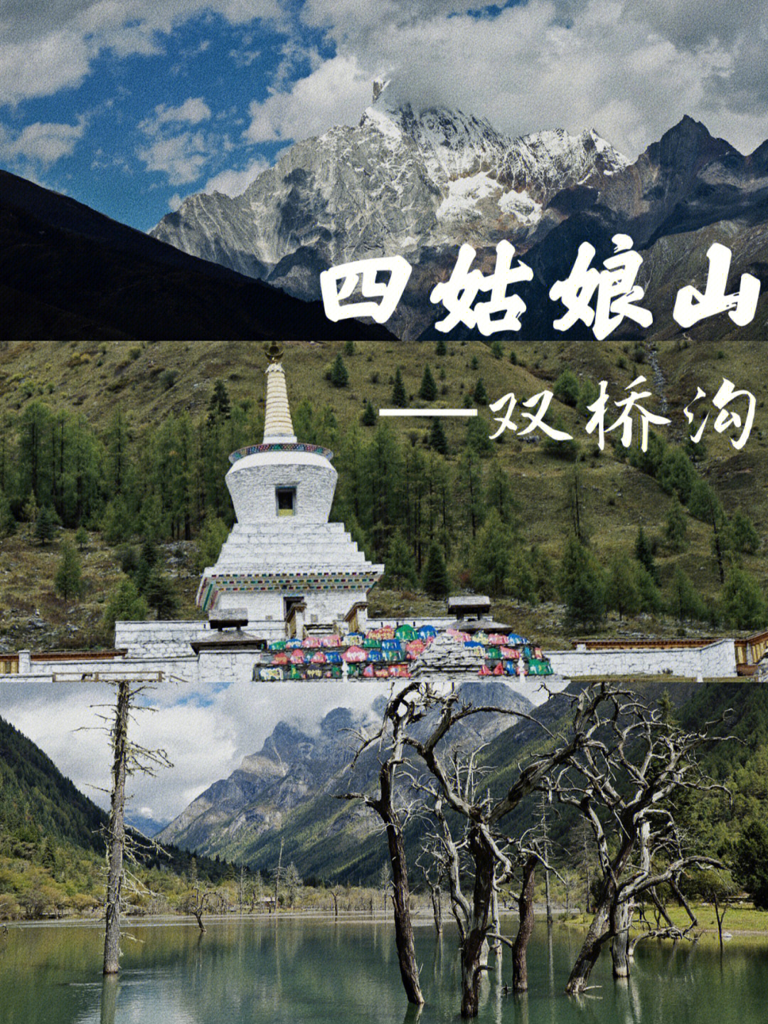 成都—都江堰—映秀—卧龙—巴郎山—四姑娘山镇第一次出发去川西,对