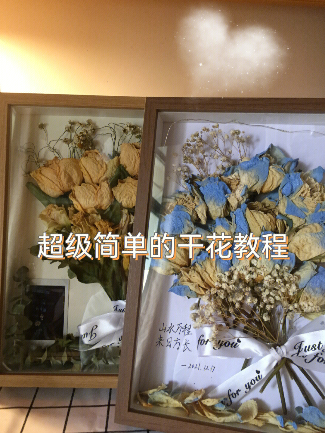 如何制作干花标本图片