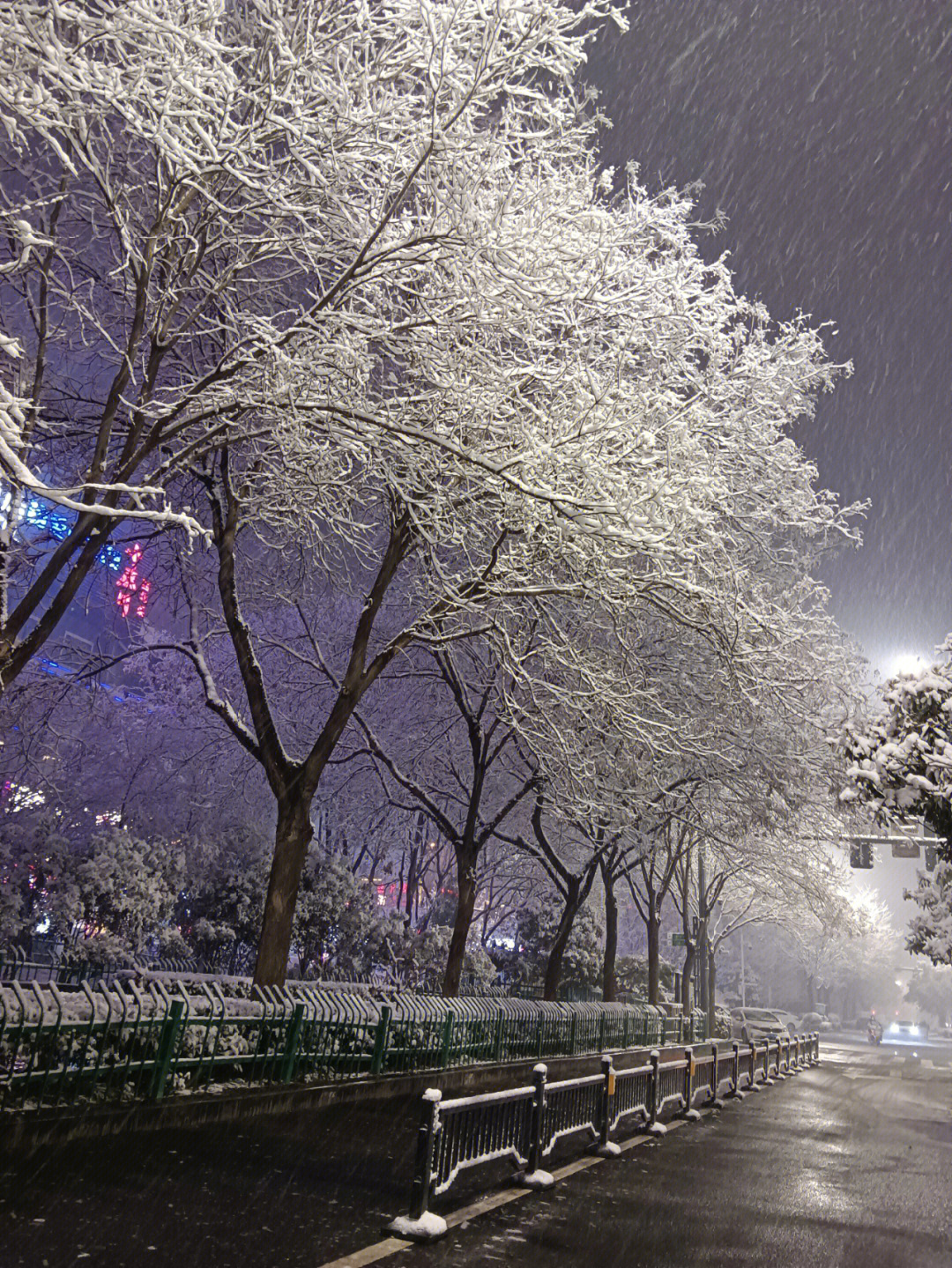 郑州下雪了