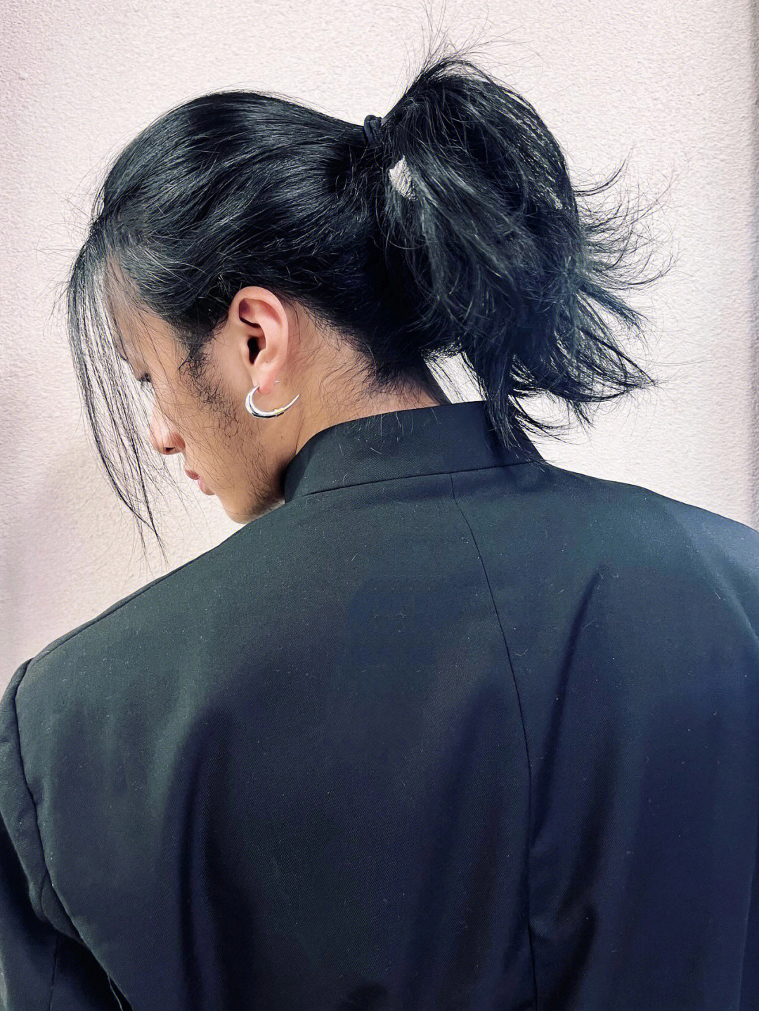 男生马尾发型 日式图片