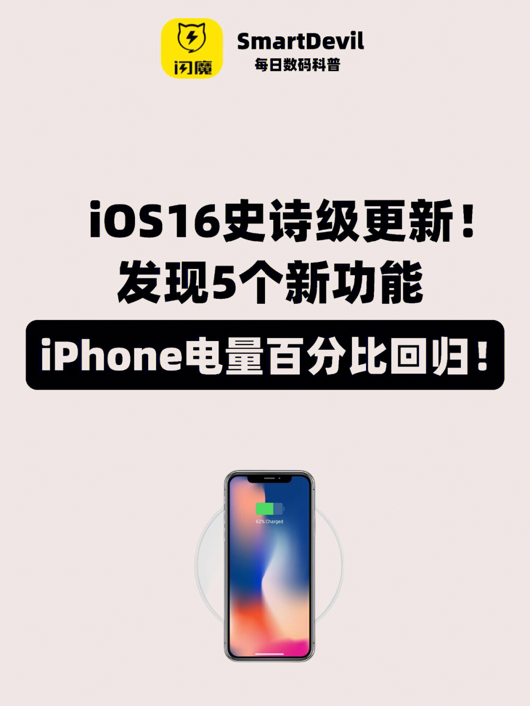 ios16史诗级更新发现5个新功能