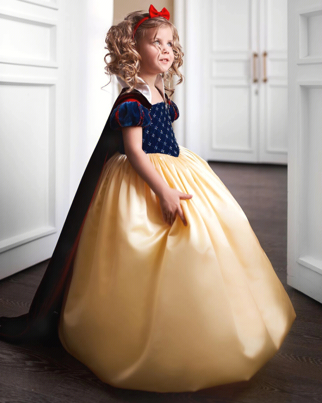 儿童礼服美美哒的迪士尼白雪公主裙