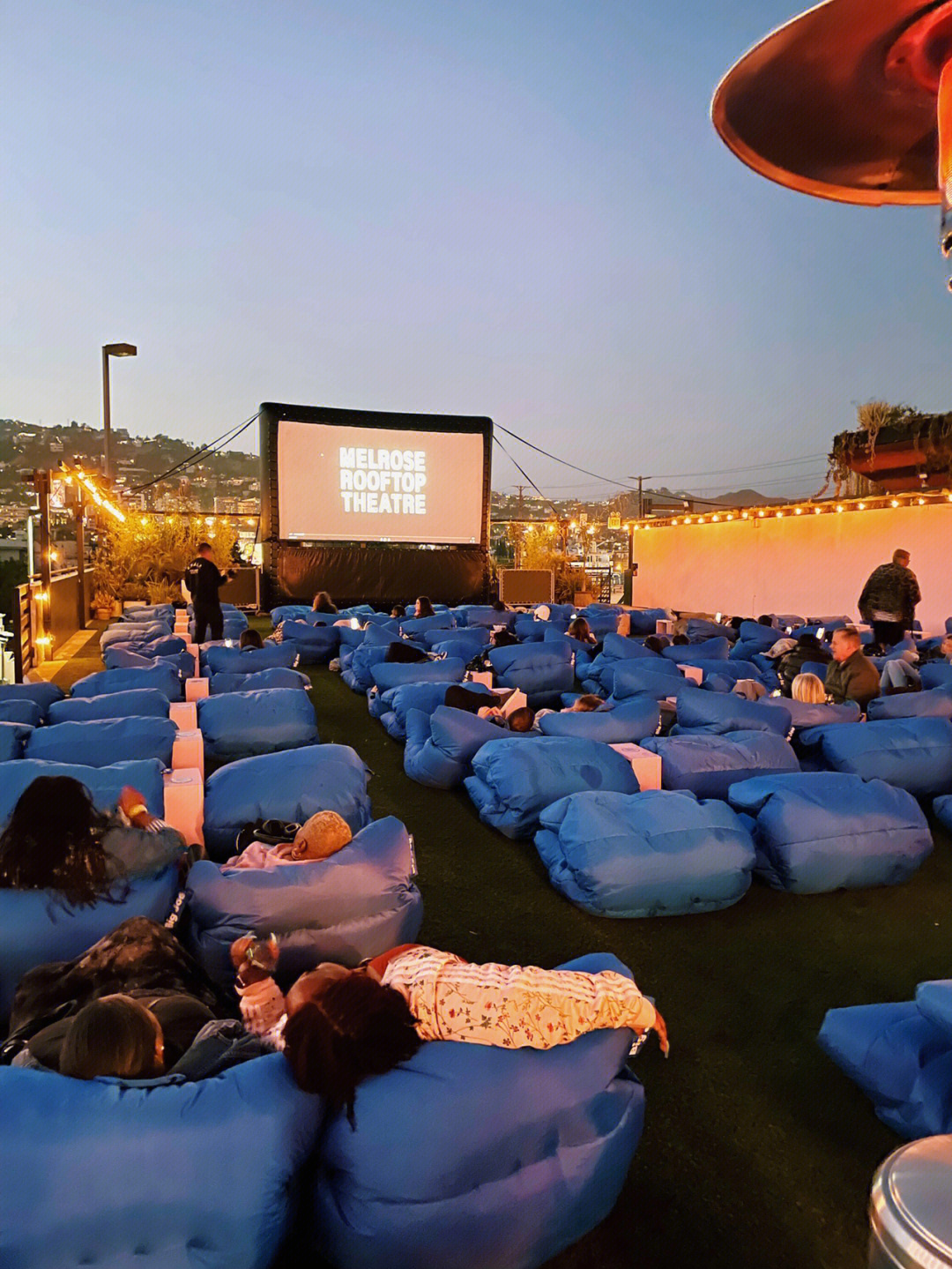 洛杉矶|露天影院melrose rooftop theater