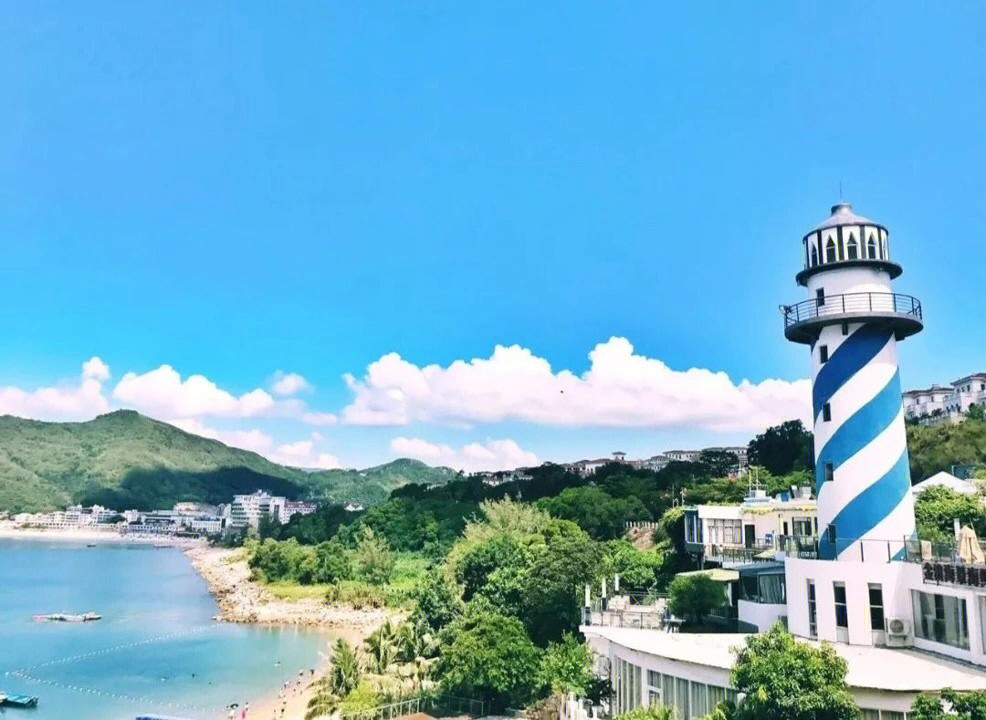 深圳南澳海贝湾处处是风景