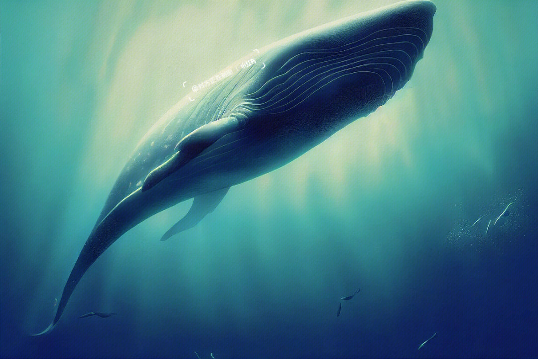 孤独的鲸鱼壁纸图片