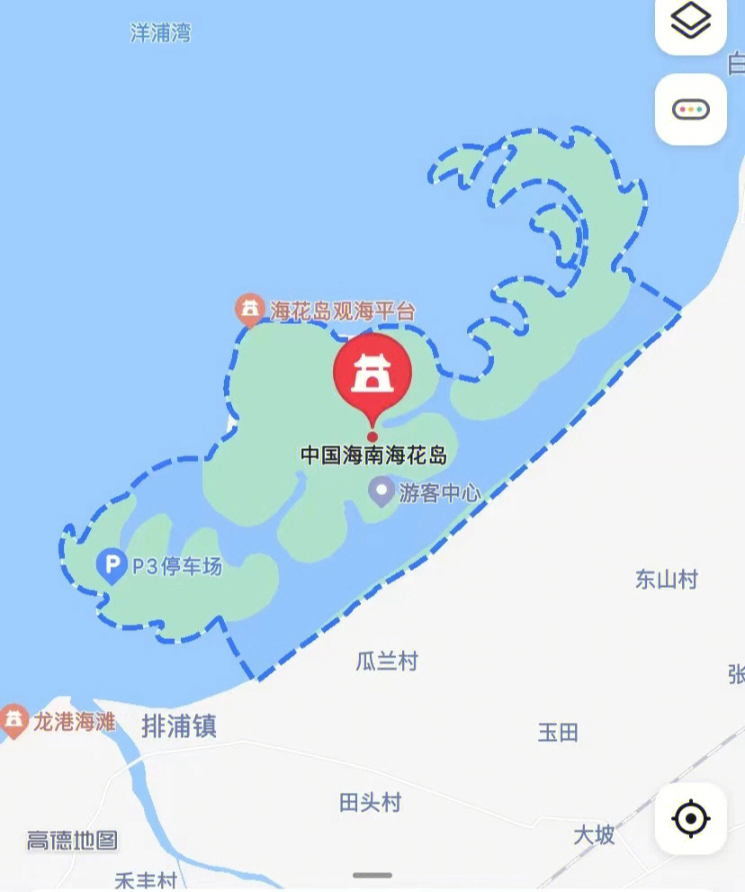 海花岛地图图片