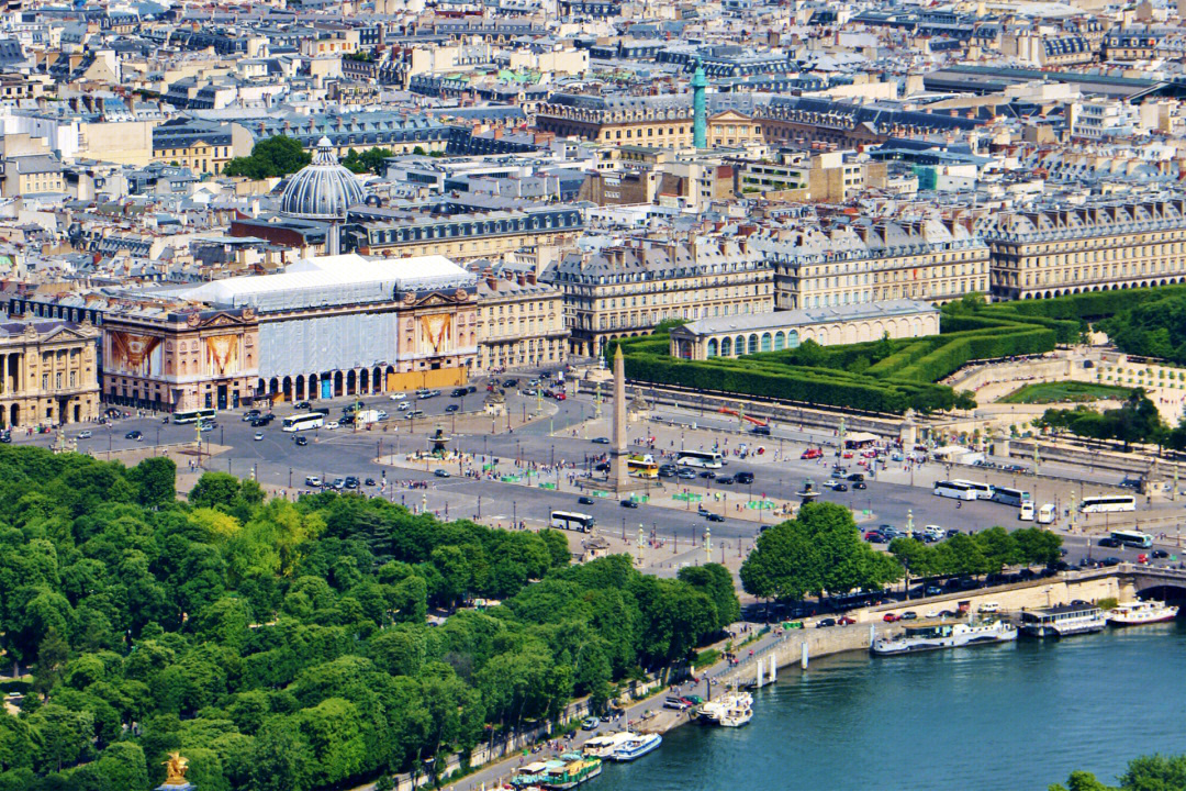 法国最美十大广场之协和广场巴黎