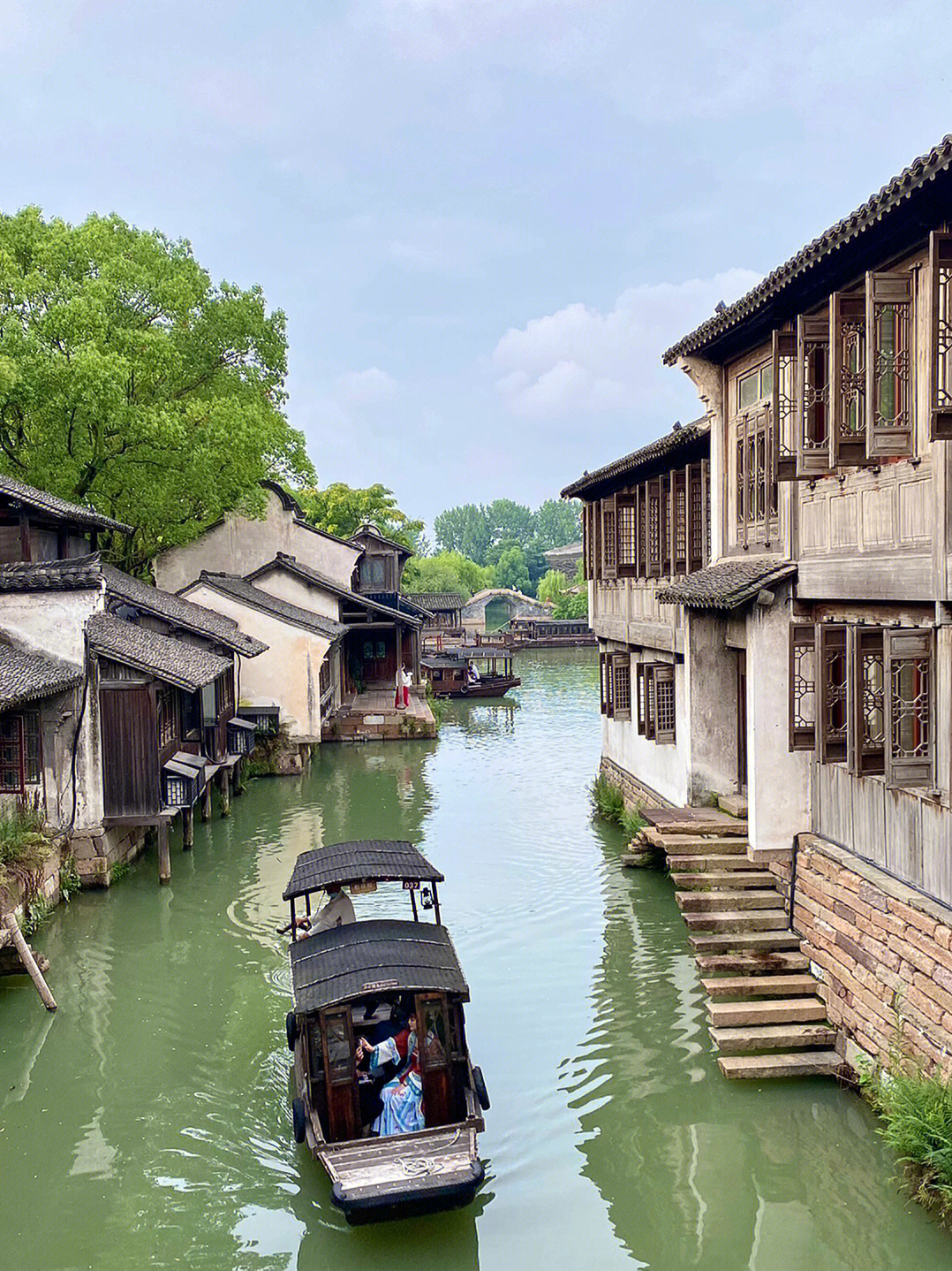 乌镇西栅正是江南好风景