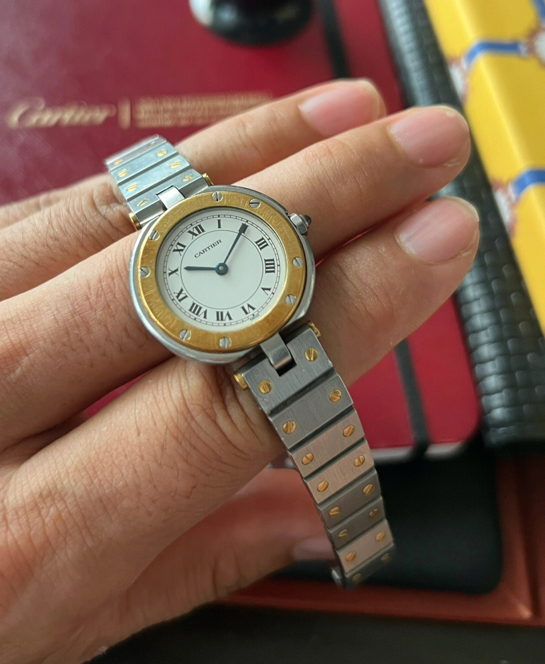 卡地亚925手表老款图片