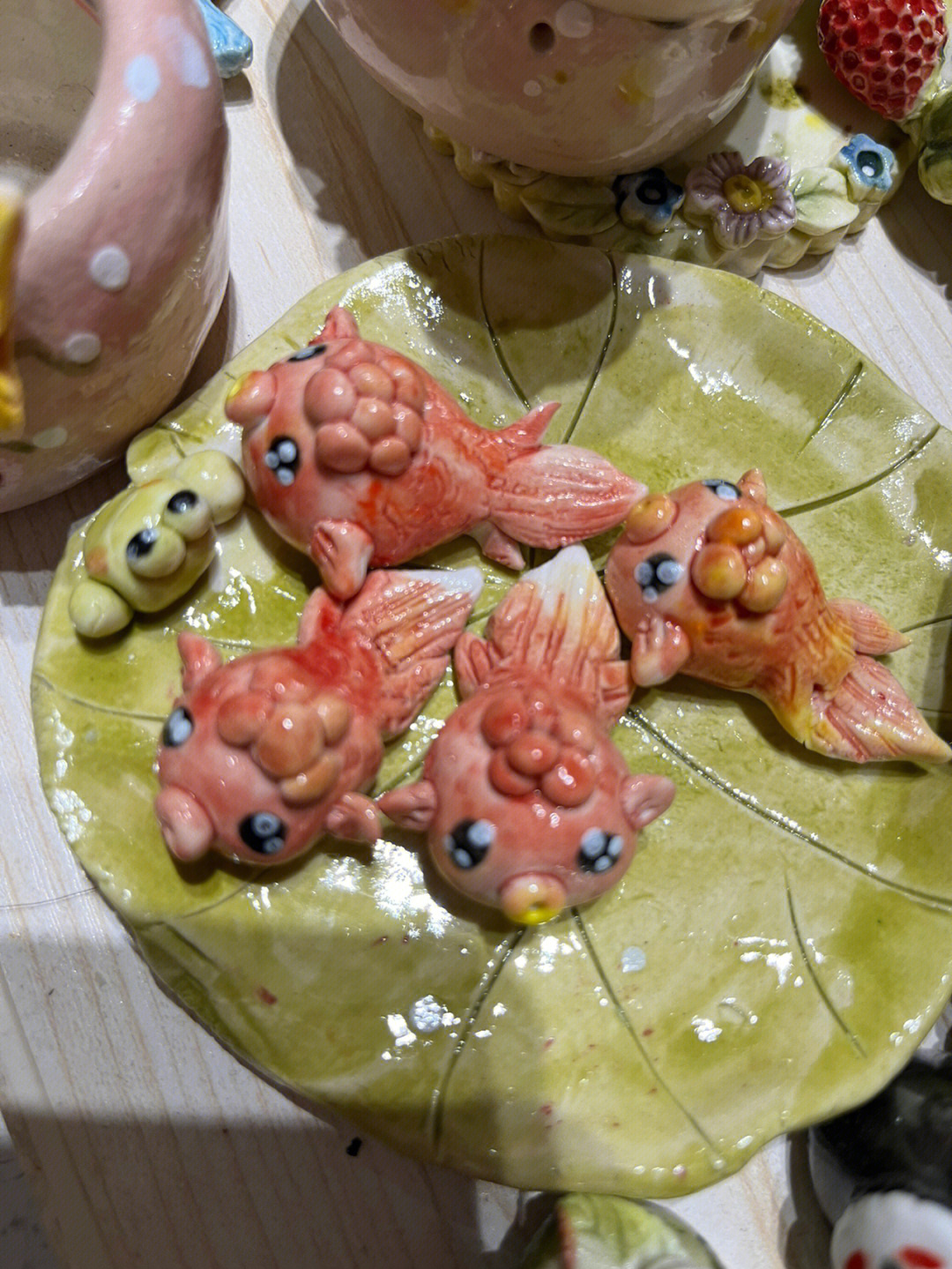 陶艺鱼的制作过程图片