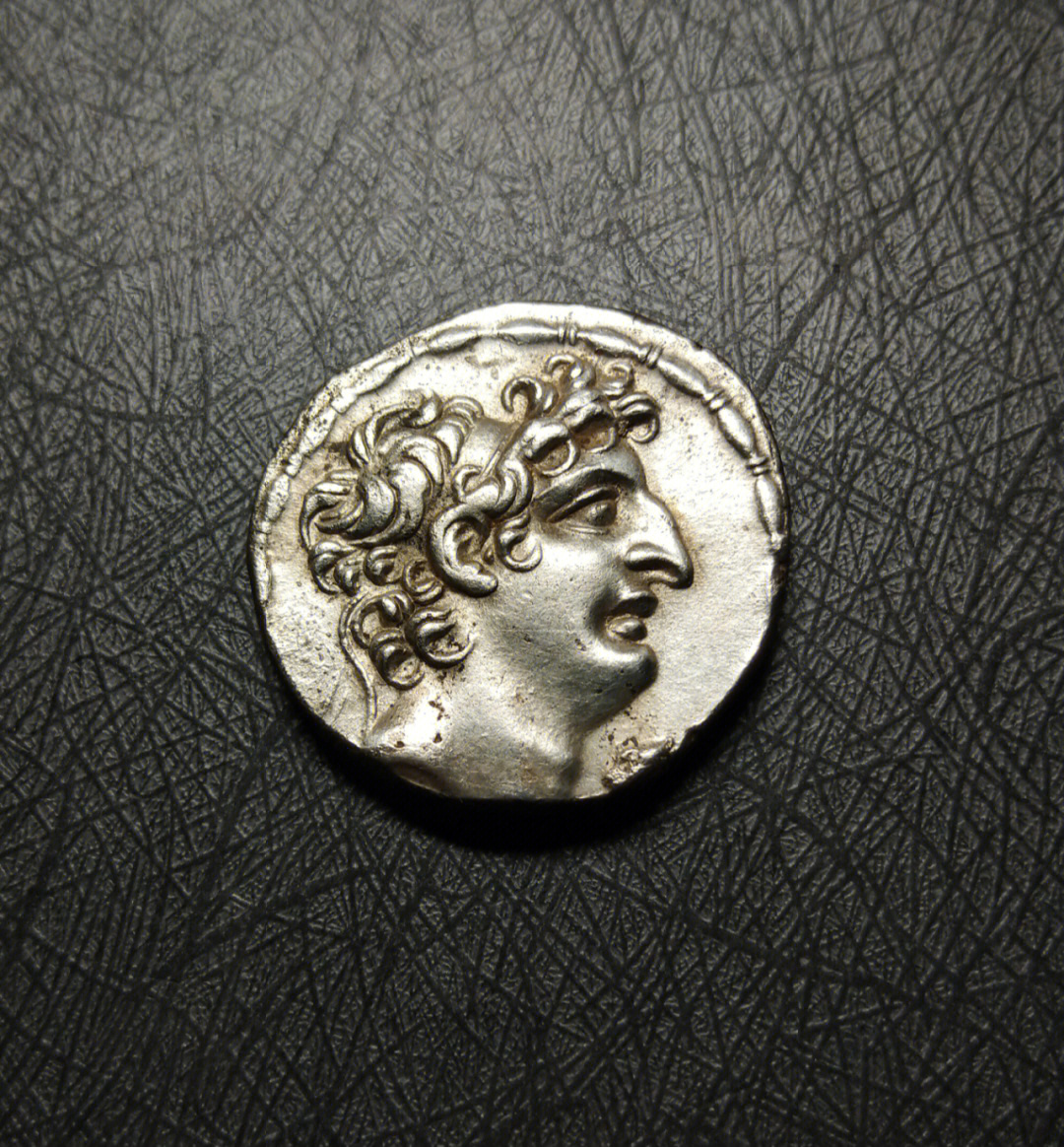 古希腊塞琉古王朝安条克八世四德拉克银币