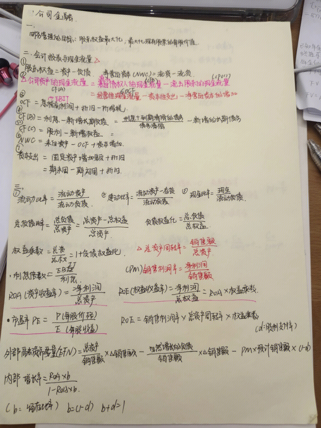 的笔记前期主要是对年金的计算引申出来对股票和债券的估值仅供参考