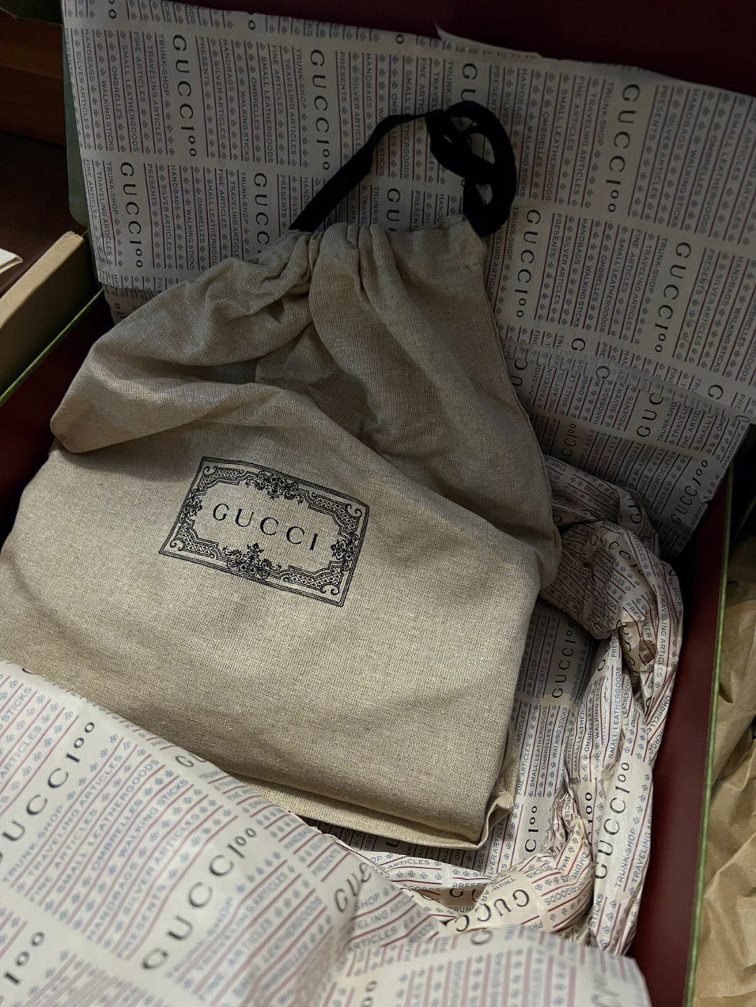 gucci包装袋有几种图片