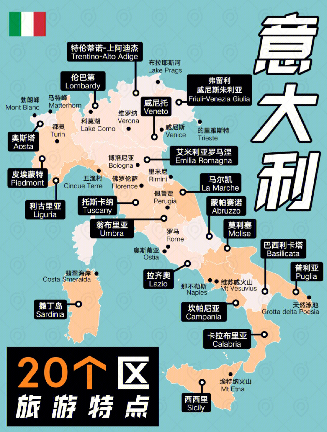 玩转20个旅游之城带你阅尽意大利浪漫