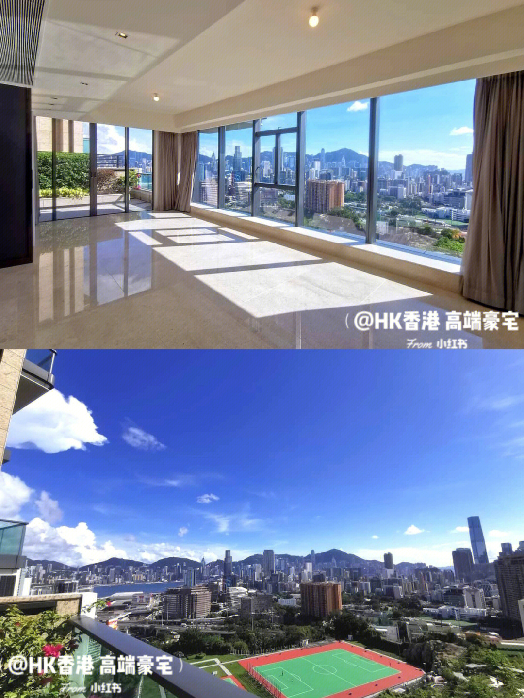 香港天玺顶层复式豪宅图片