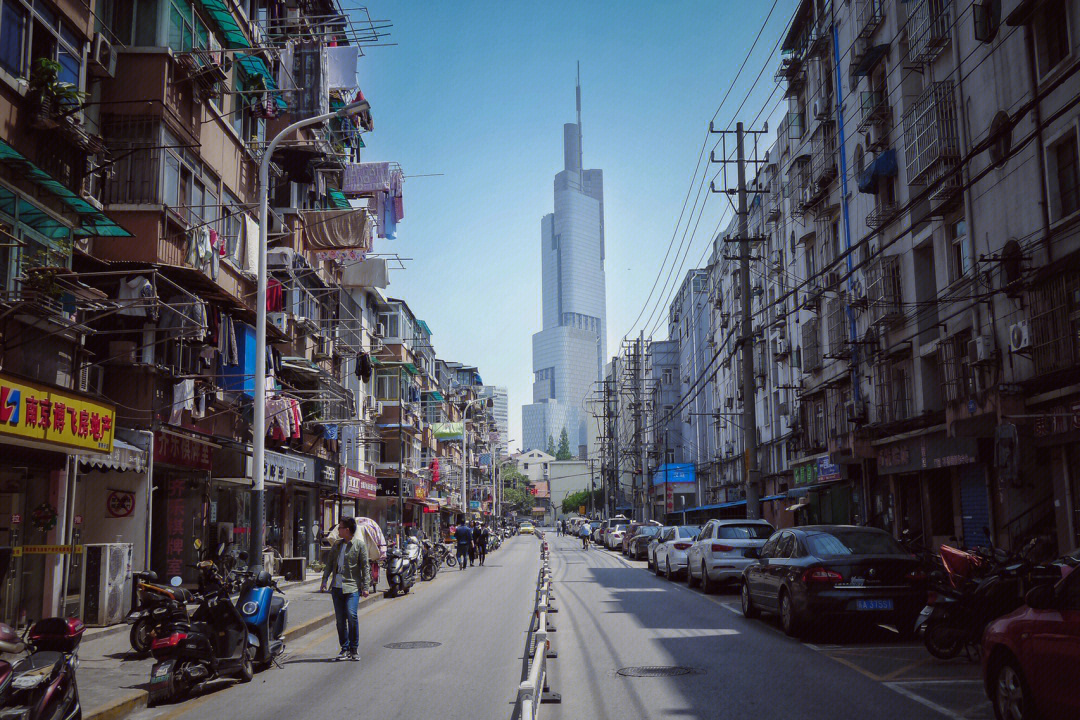 南京街道照片图片