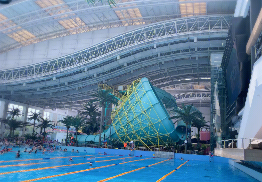 沙城印象鸳鸯湖温泉水世界图片