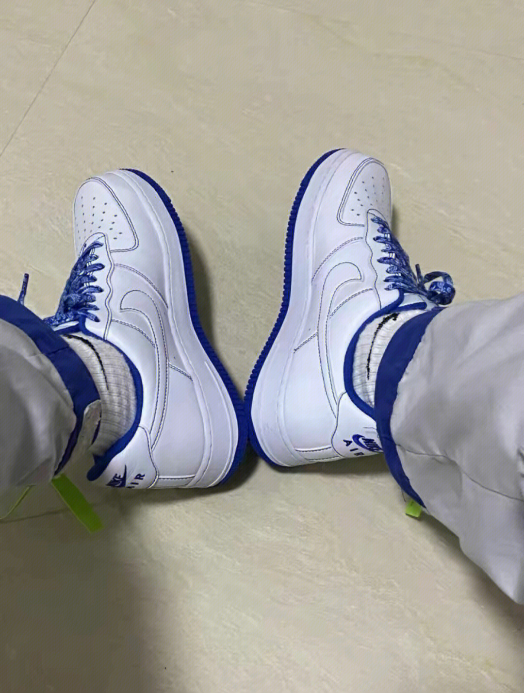 nike air force 1蓝白_nike怎么样_nike air_空军一号_潮鞋_索蕾怎么