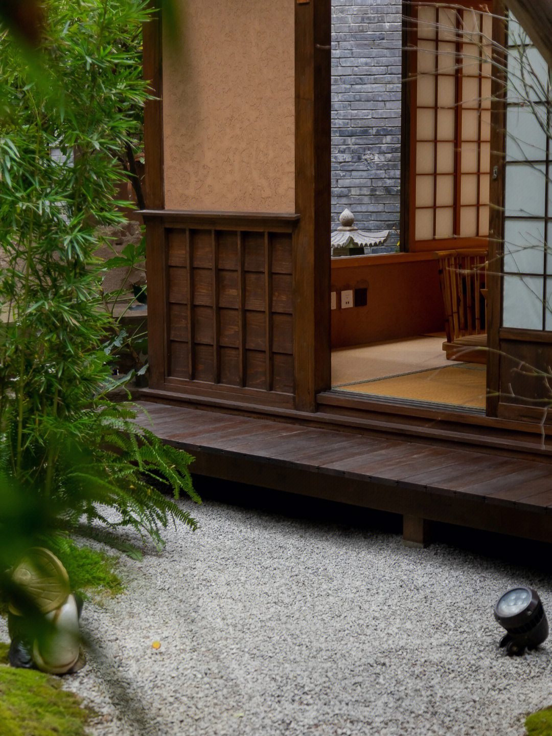 日式风格的家在庭院有一间茶室是什么感受