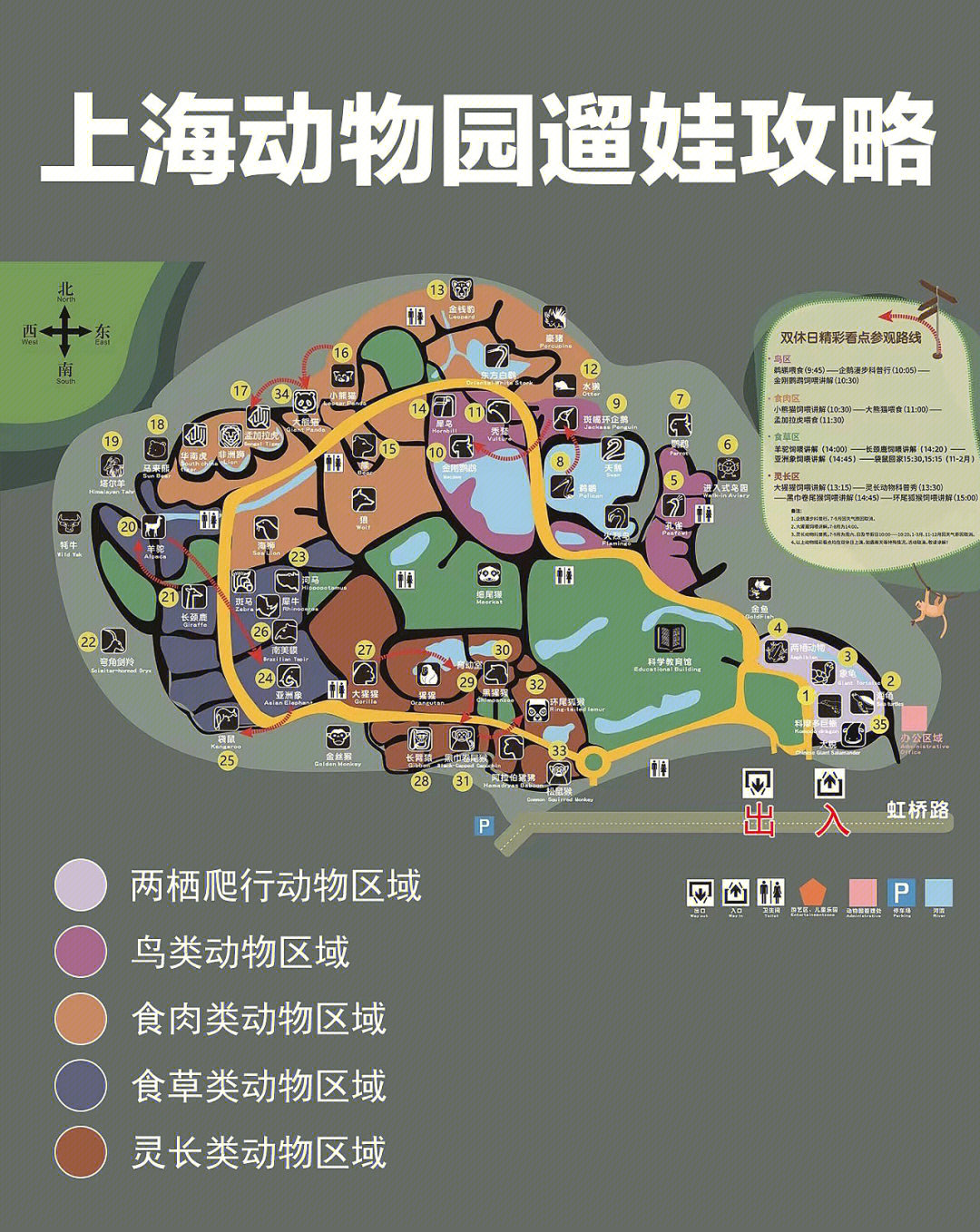上海动物园轻松遛娃避坑攻略