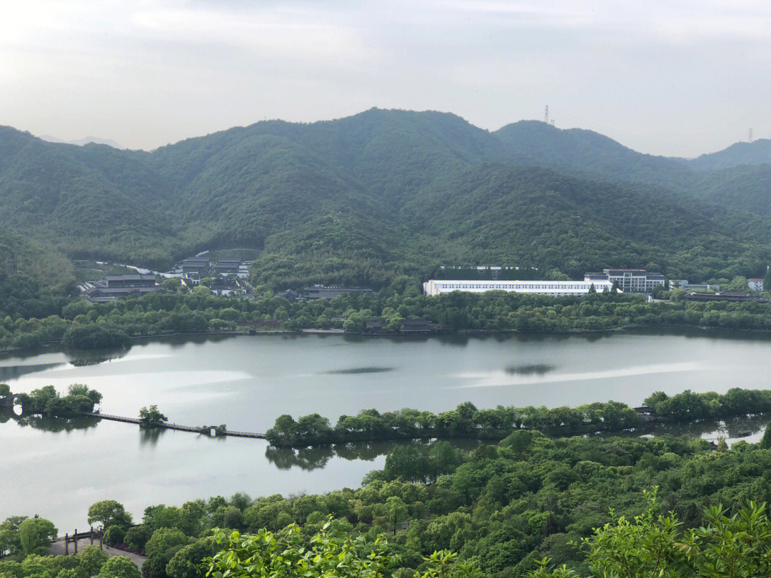 湘湖越王山图片