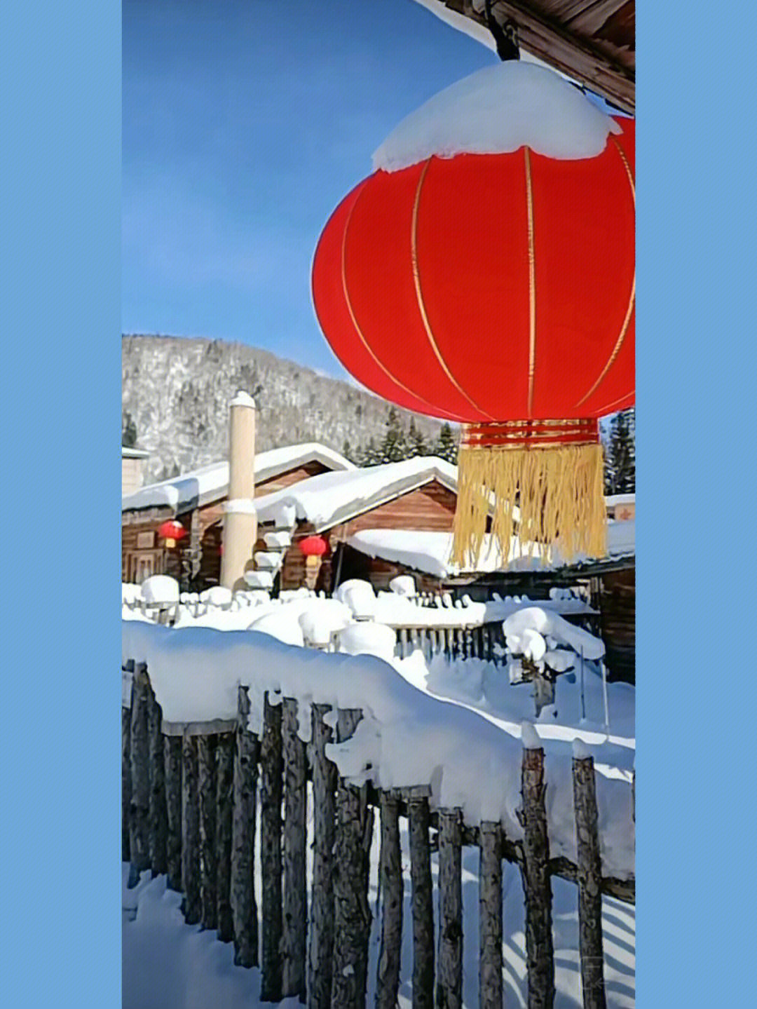 哈尔滨雪乡美景