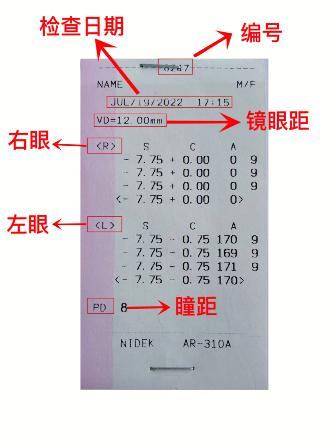 为了帮助大家更好地了解自己的度数今天,教大家一分钟看懂验光单.