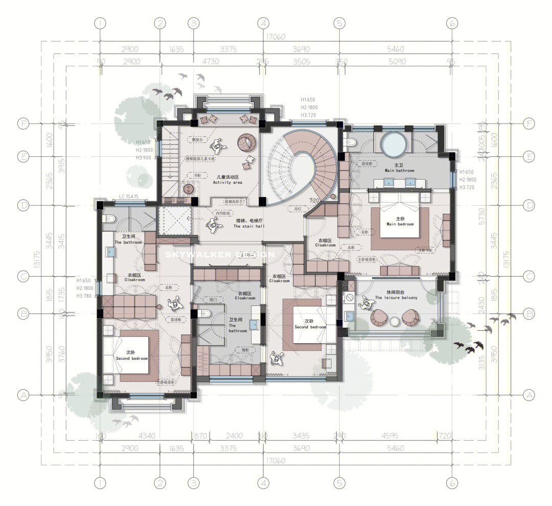 独立式住宅设计平面图图片