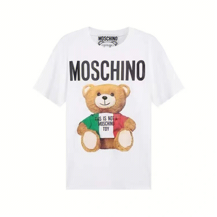 moschino莫斯奇诺小熊t恤喜欢私信哦玫瑰
