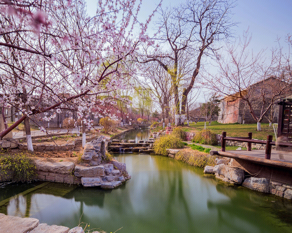 三里河公园风景图片