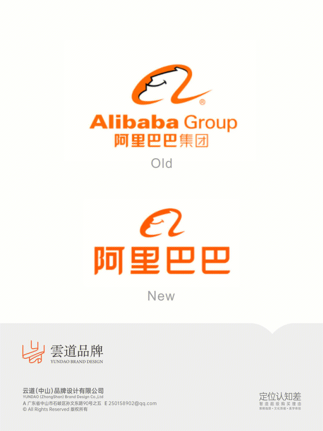 时隔23年阿里巴巴集团logo更新了
