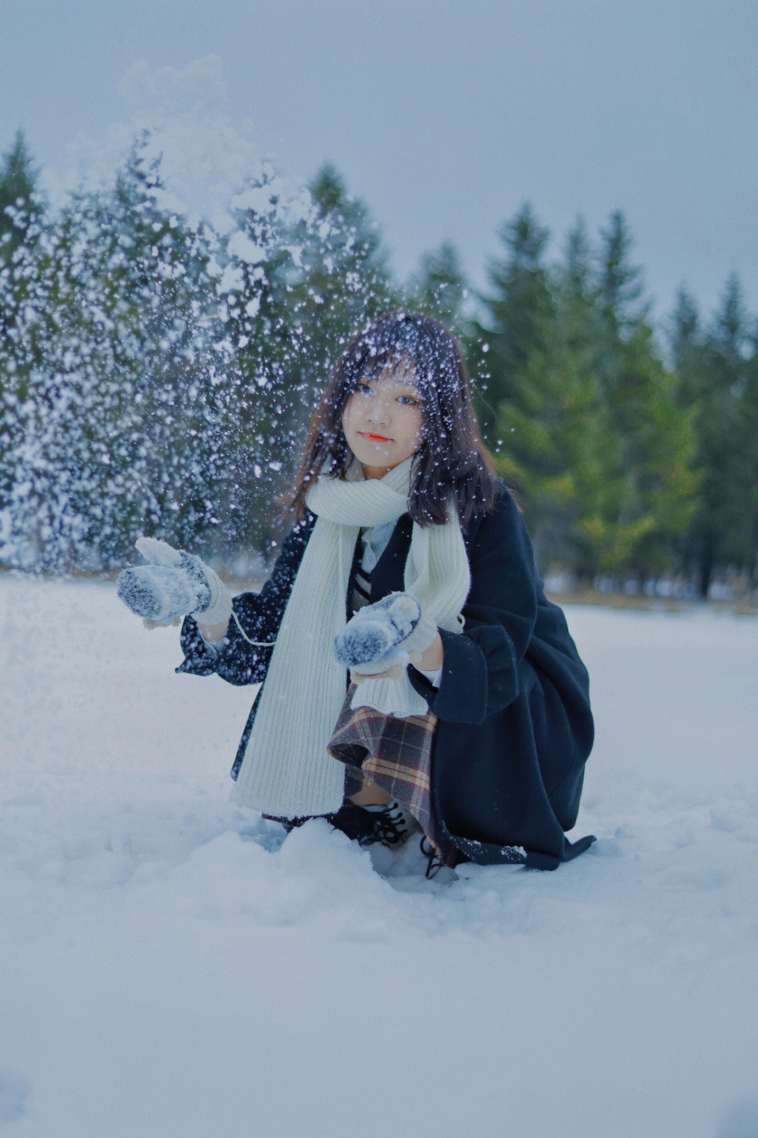 长春互勉约拍初雪冬季雪景写真