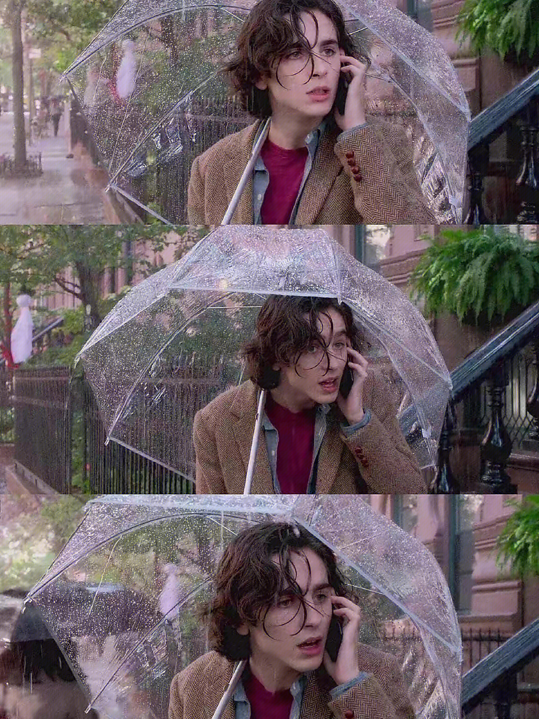 纽约的一个雨天女主图片