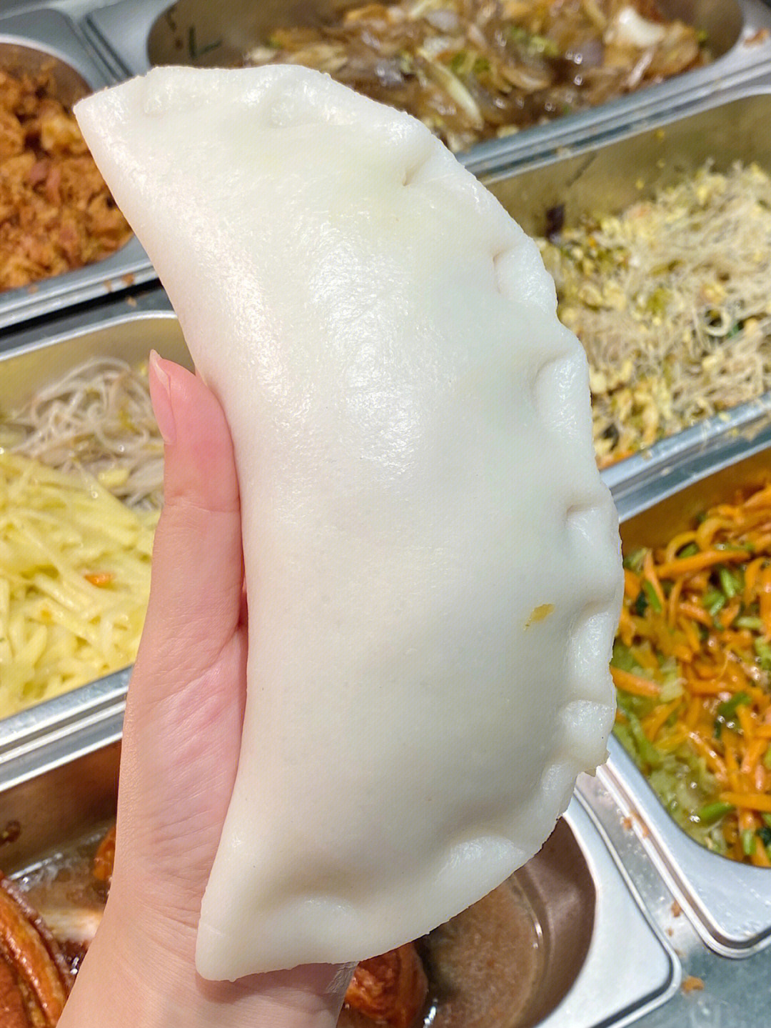 上海人均10这个超大糯米饺子天天都想吃