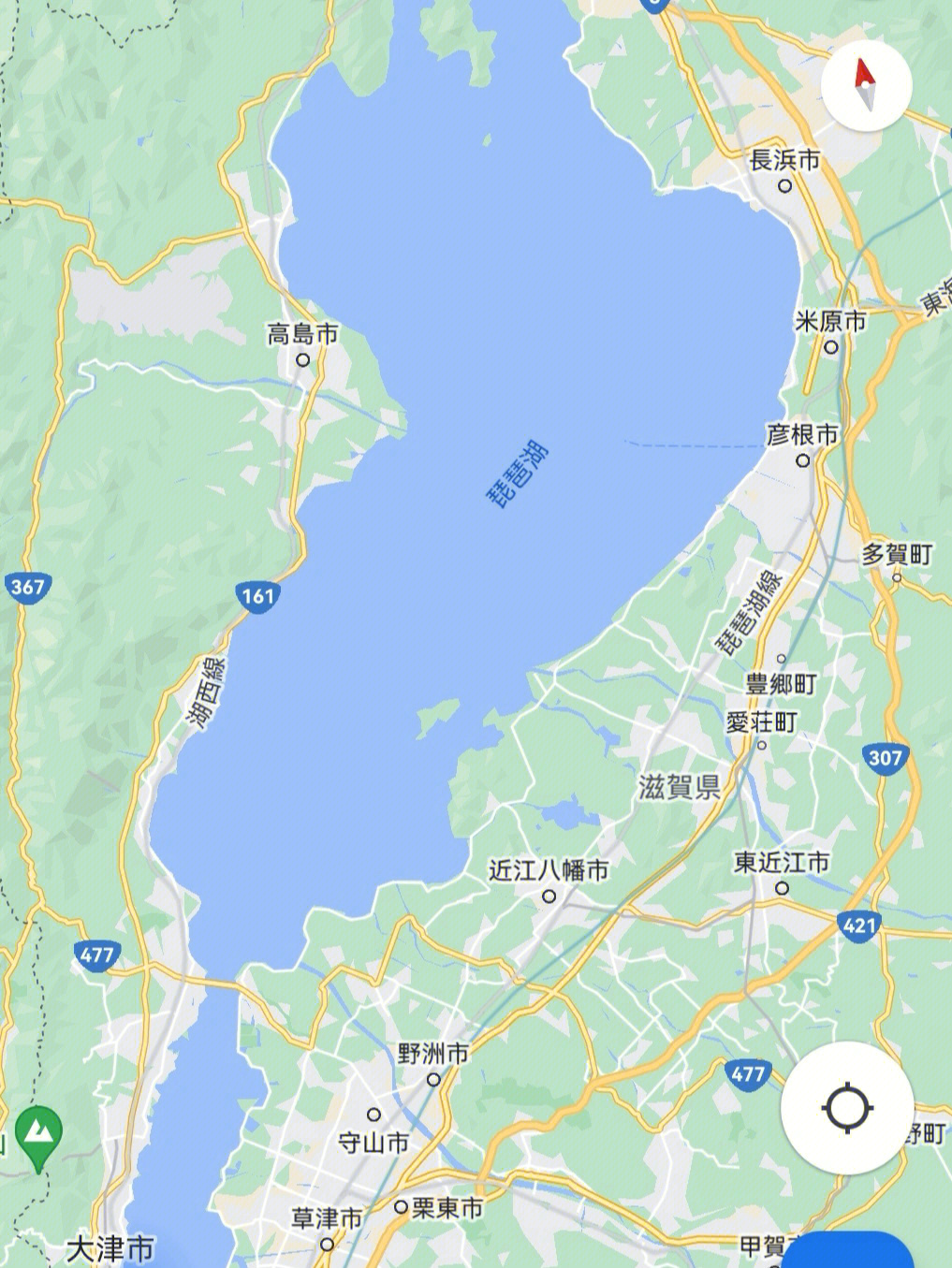 日本河湖分布图片