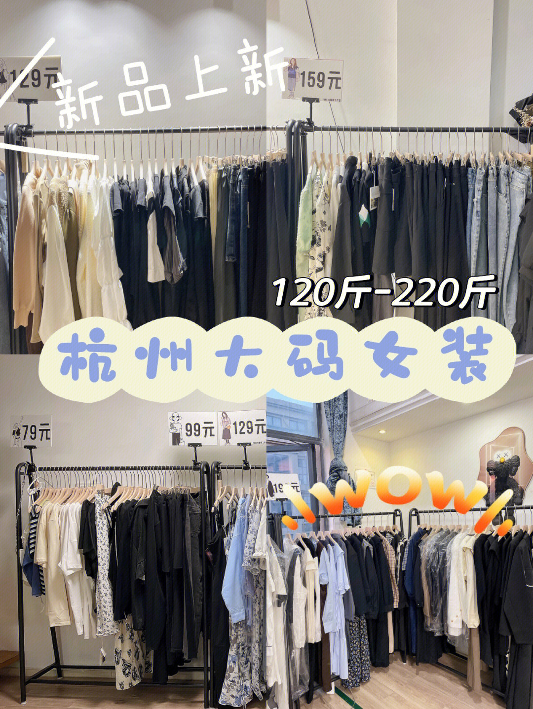 胖子服装专卖店女装图片